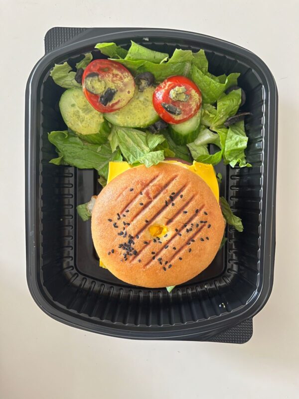 Beef With Keto Bagel Bread