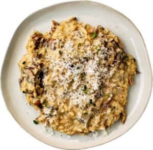 Keto Mushroom Chicken Risotto