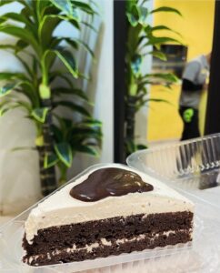 Keto Chocolate Vanilla Cake